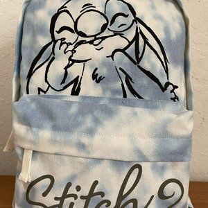 Lilo and Stitch Stitch Tie Dye Backpack